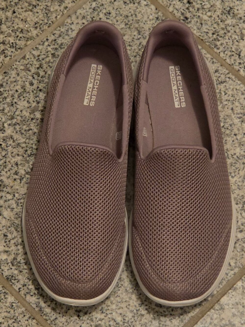 Skechers GO Walk 5 Ultra Go Slip On Sneakers Mauve Size 8